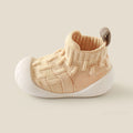 Breathable Knit Sock Style Non Slip Soft Sole Baby Shoes