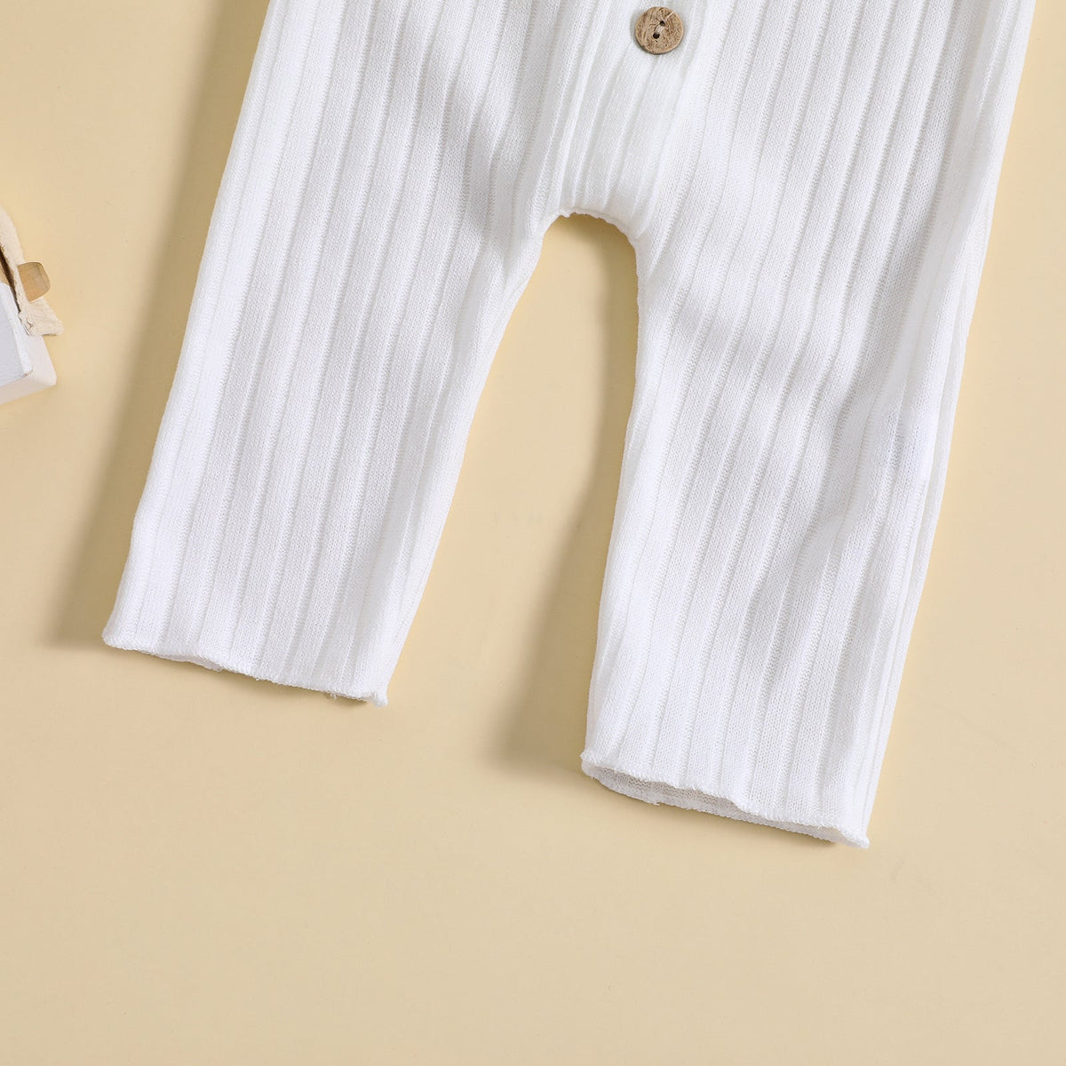 Classic Solid Color Baby Long Sleeve Jumpsuit