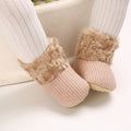 Baby Fleece-Lined Warm Soft Sole Prewalker Snow Boots